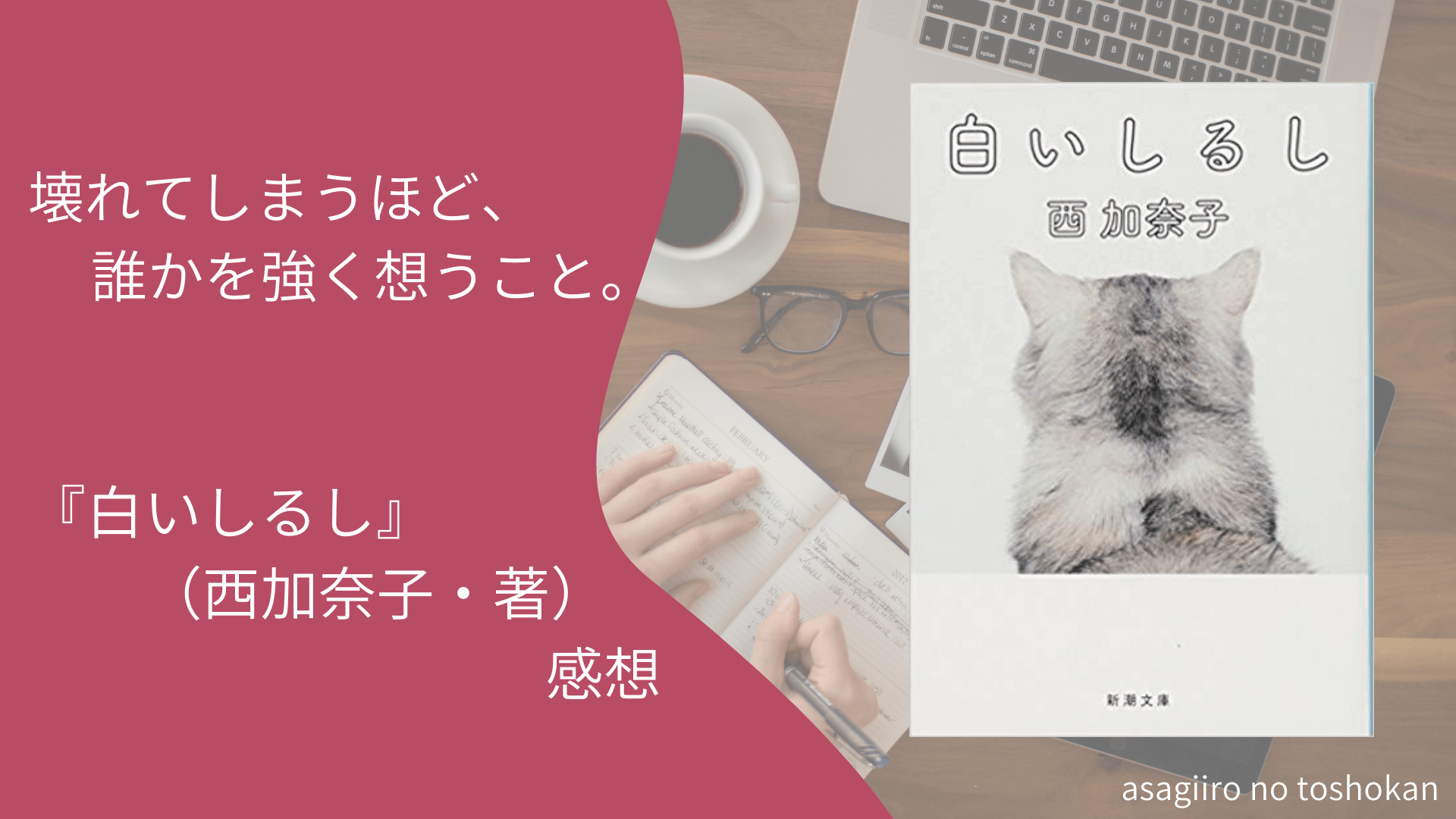 壊れてしまうほど 誰かを強く想うこと ー 白いしるし 西加奈子 著 感想ー あさぎいろの図書館